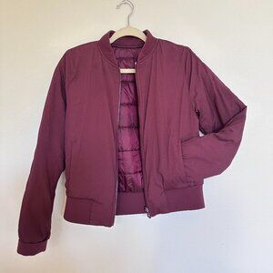 Lululemon Nonstop Insulated Bomber Jacket - Reversible - Size S - Like New